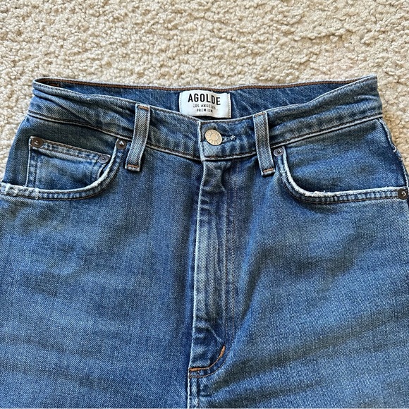 AGOLDE Pinch Waist High Rise Kick Jeans - Picture 4 of 8